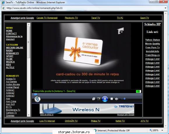 Tv Online - Tv Online este ca si un televizor normal numai ca - Programe Pc Folositoare 2011